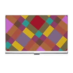 Shapes Pattern Business Card Holder