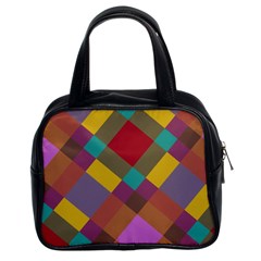 Shapes Pattern Classic Handbag (two Sides)