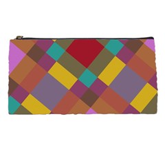 Shapes Pattern Pencil Case by LalyLauraFLM