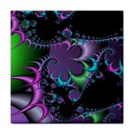 Fractal Dream Tile Coasters Front