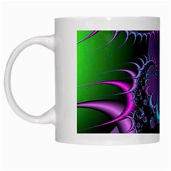 Fractal Dream White Mugs