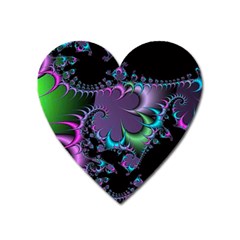 Fractal Dream Heart Magnet