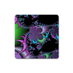 Fractal Dream Square Magnet