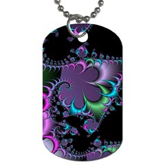 Fractal Dream Dog Tag (two Sides)