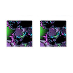 Fractal Dream Cufflinks (square)