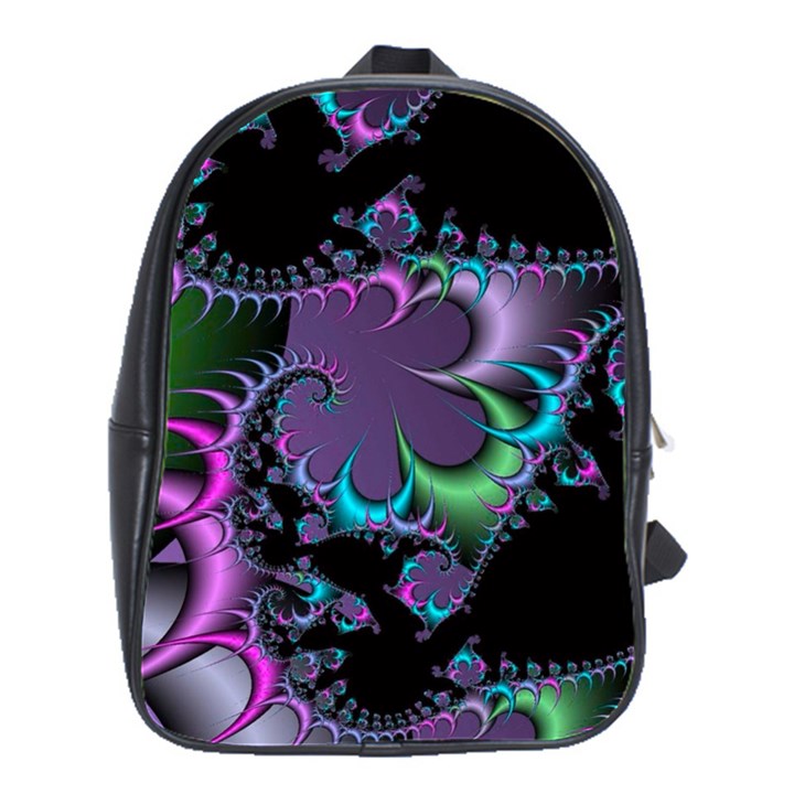 Fractal Dream School Bags(Large) 