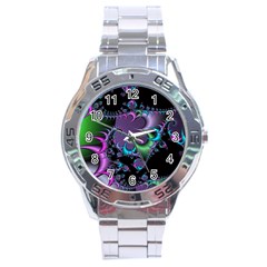 Fractal Dream Stainless Steel Men s Watch