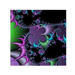 Fractal Dream Small Satin Scarf (square) 