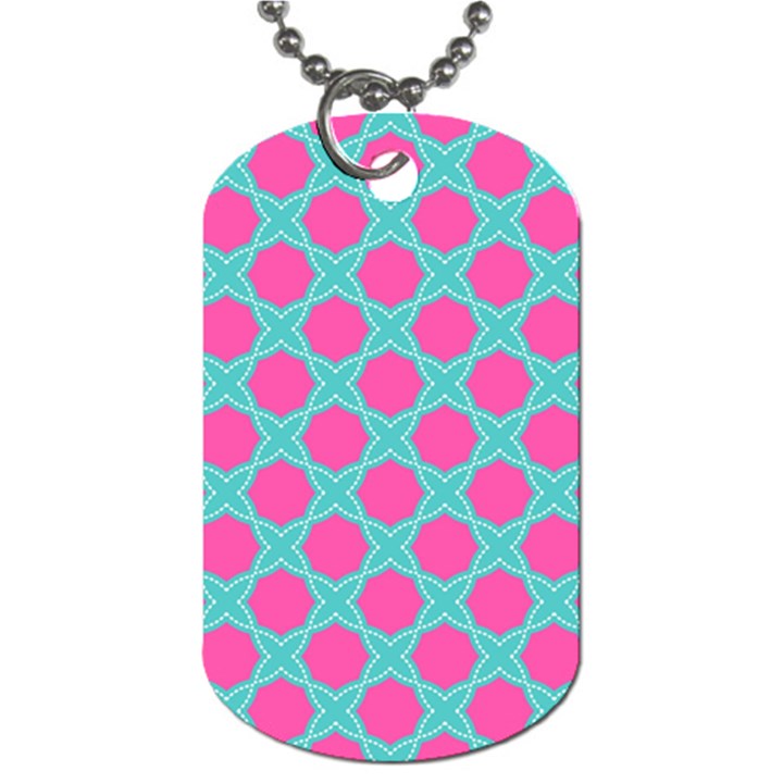 Cute Pretty Elegant Pattern Dog Tag (One Side)