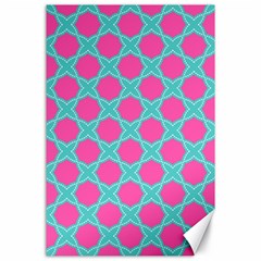 Cute Pretty Elegant Pattern Canvas 24  X 36 