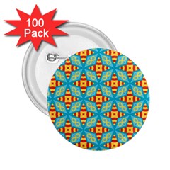 Cute Pretty Elegant Pattern 2 25  Buttons (100 Pack) 