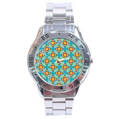 Cute Pretty Elegant Pattern Stainless Steel Men s Watch