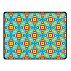 Cute Pretty Elegant Pattern Double Sided Fleece Blanket (small) 