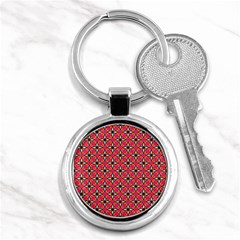 Cute Pretty Elegant Pattern Key Chains (round) 