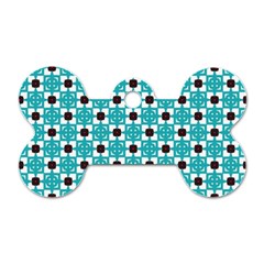 Cute Pretty Elegant Pattern Dog Tag Bone (two Sides)