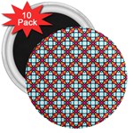 Cute Pretty Elegant Pattern 3  Magnets (10 pack)  Front