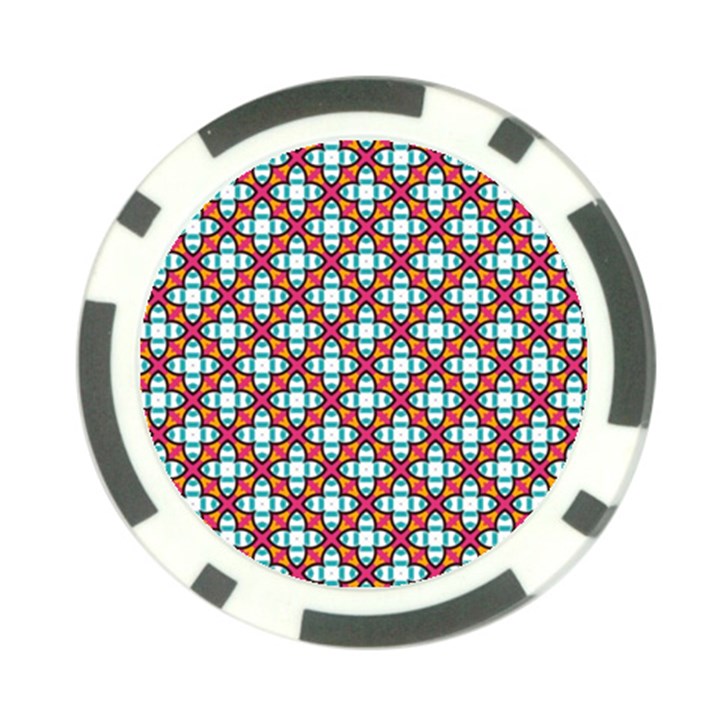 Cute Pretty Elegant Pattern Poker Chip Card Guards (10 pack) 