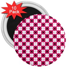 Cute Pretty Elegant Pattern 3  Magnets (10 Pack) 