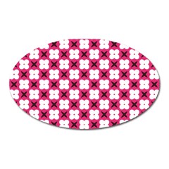 Cute Pretty Elegant Pattern Oval Magnet