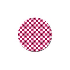 Cute Pretty Elegant Pattern Golf Ball Marker