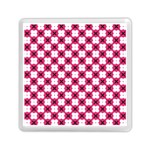 Cute Pretty Elegant Pattern Memory Card Reader (Square)  Front