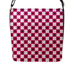 Cute Pretty Elegant Pattern Flap Messenger Bag (l)  by GardenOfOphir