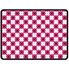 Cute Pretty Elegant Pattern Double Sided Fleece Blanket (large) 