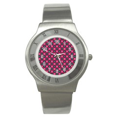 Cute Pretty Elegant Pattern Stainless Steel Watches