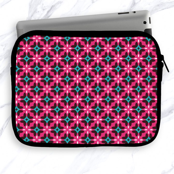 Cute Pretty Elegant Pattern Apple iPad 2/3/4 Zipper Cases