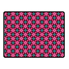 Cute Pretty Elegant Pattern Double Sided Fleece Blanket (small) 