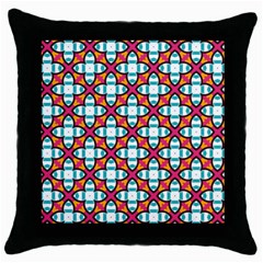 Pattern 1284 Throw Pillow Cases (black)