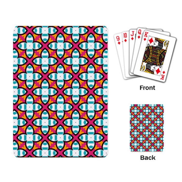 Pattern 1284 Playing Card