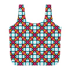 Pattern 1284 Full Print Recycle Bags (l)  by GardenOfOphir