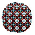 Pattern 1284 Large 18  Premium Flano Round Cushions Front