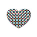 Pattern 1282 Heart Coaster (4 pack)  Front