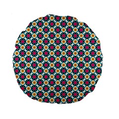 Pattern 1282 Standard 15  Premium Flano Round Cushions by GardenOfOphir