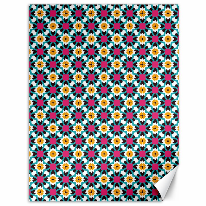 Cute abstract Pattern background Canvas 36  x 48  