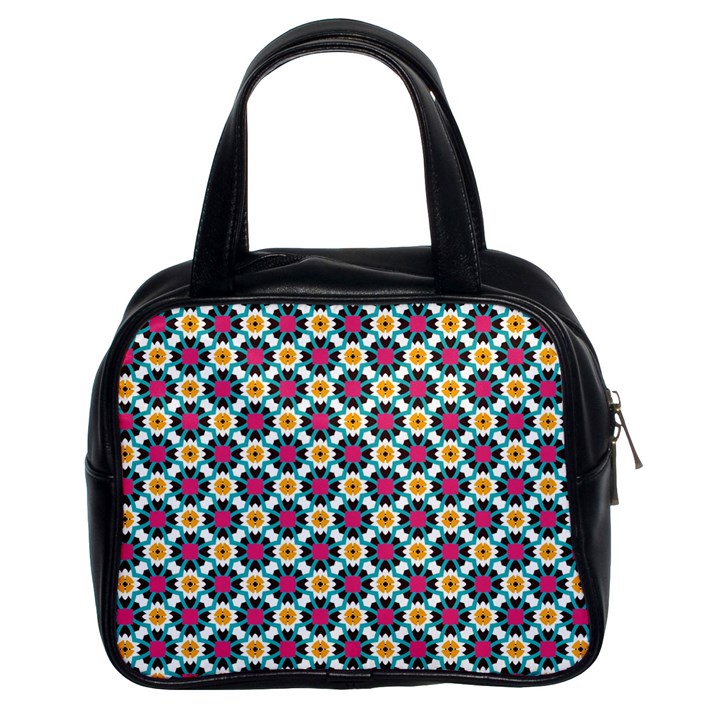 Cute abstract Pattern background Classic Handbags (2 Sides)