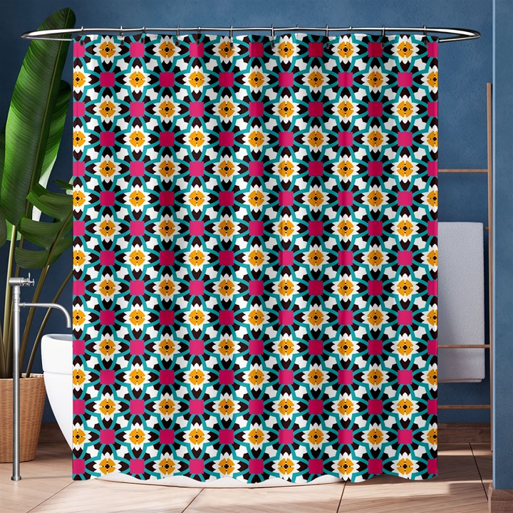 Cute abstract Pattern background Shower Curtain 60  x 72  (Medium) 