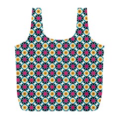 Cute Abstract Pattern Background Full Print Recycle Bags (l)  by GardenOfOphir