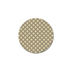 Cute Pretty Elegant Pattern Golf Ball Marker