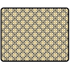 Cute Pretty Elegant Pattern Double Sided Fleece Blanket (medium) 