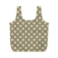 Cute Pretty Elegant Pattern Full Print Recycle Bags (m) 