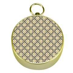 Cute Pretty Elegant Pattern Gold Compasses