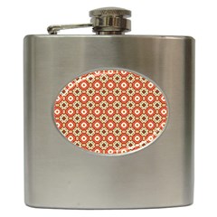 Cute Pretty Elegant Pattern Hip Flask (6 Oz)