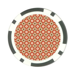 Cute Pretty Elegant Pattern Poker Chip Card Guards (10 Pack) 