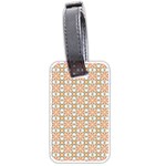 Cute Pretty Elegant Pattern Luggage Tags (Two Sides) Front