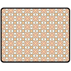 Cute Pretty Elegant Pattern Double Sided Fleece Blanket (medium) 