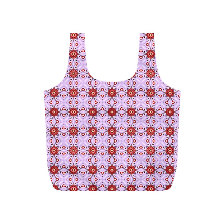 Cute Pretty Elegant Pattern Full Print Recycle Bags (S) 