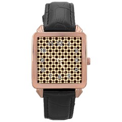 Cute Pretty Elegant Pattern Rose Gold Watches